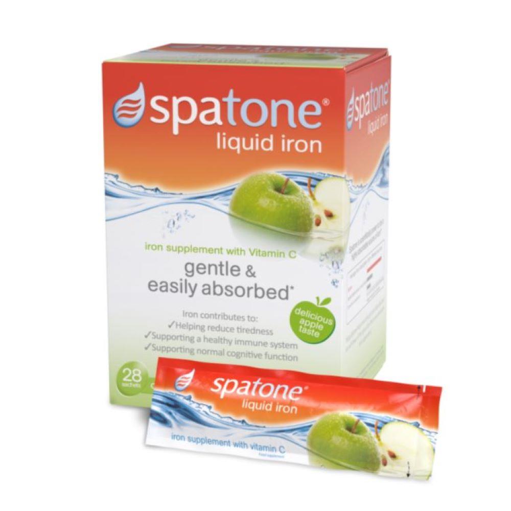 SPATONE APPLE LIQUID IRON SACHETS