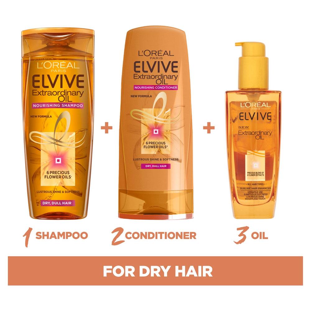 ELVIVE SHAMPOO EXTRAORDINARY OIL 400ML