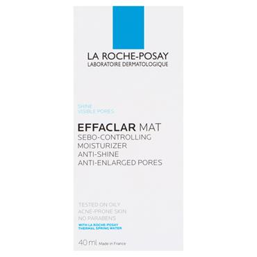 LA ROCHE-POSAY EFFACLAR MAT ANTI-SHINE MOISTURISER 40ML