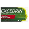 EXCEDRIN MIGRAINE & HEADACHE TABLETS 20 TABS