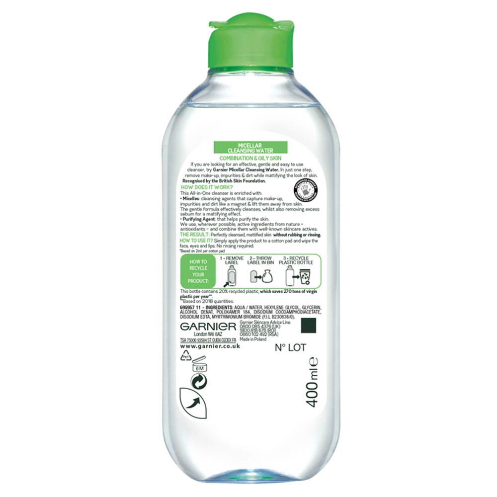 GARNIER MICELLAR CLEANSING WATER GREEN Pharmacystore.ie Ireland