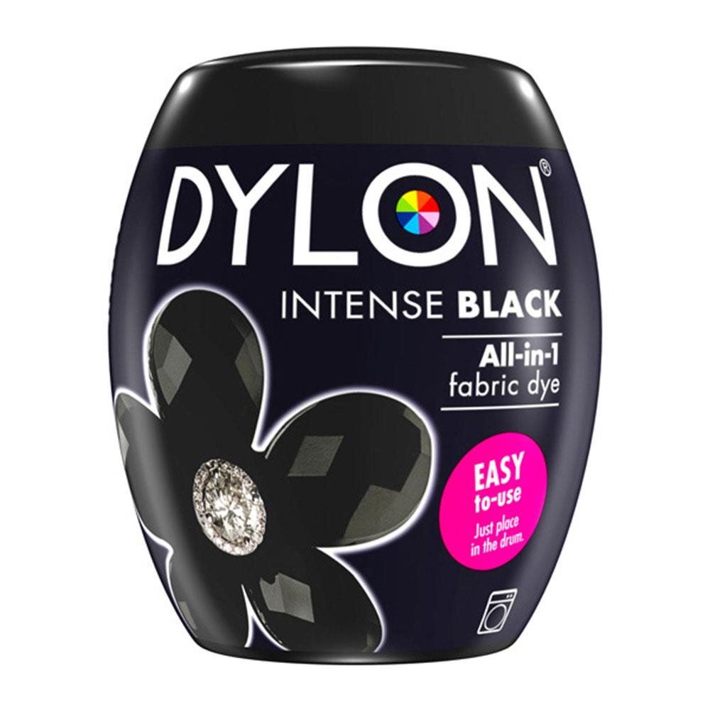DYLON ALL IN 1 FABRIC DYE POD INTENSE BLACK 350G