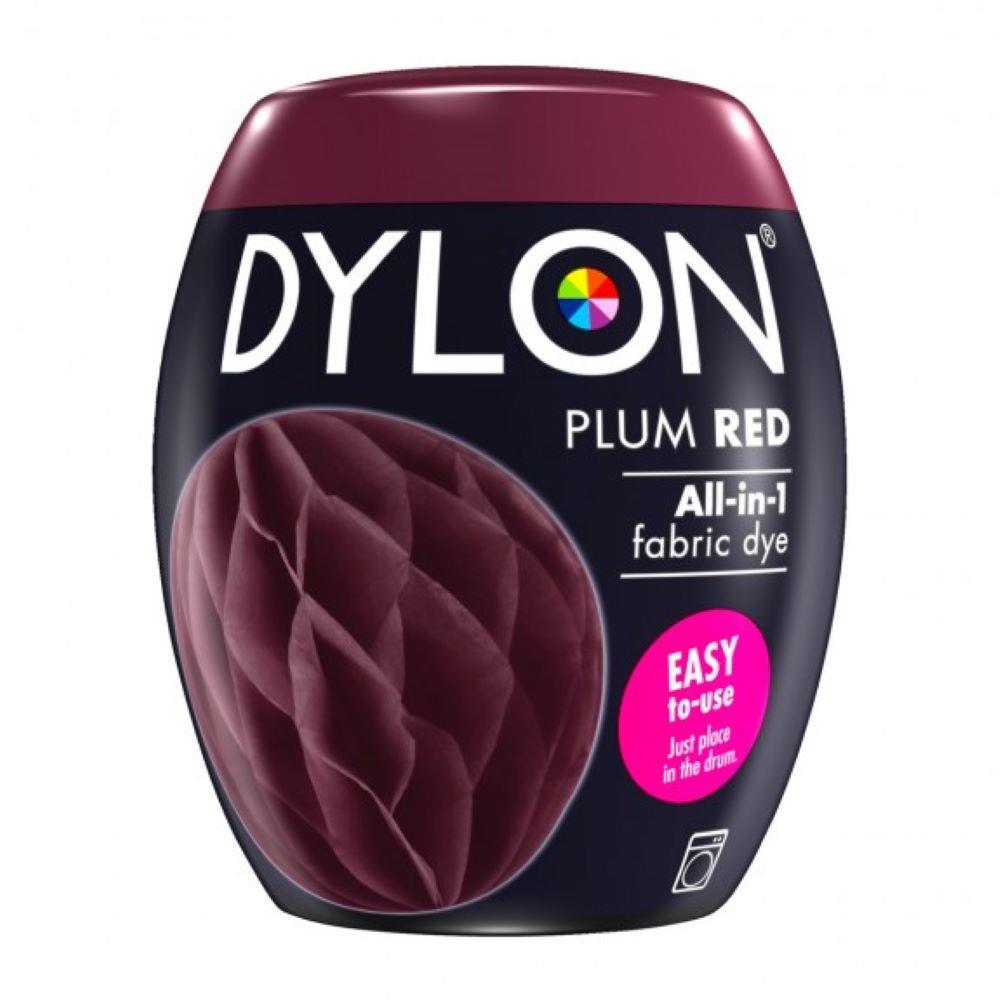 DYLON ALL IN 1 FABRIC DYE POD PLUM RED 350G Pharmacystore.ie