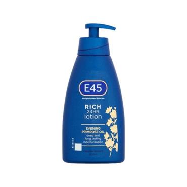 E45 RICH 24HR EVENING PRIMROSE OIL LOTION 400ML