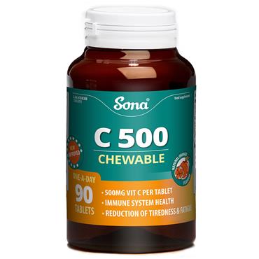 SONA C500 CHEWABLE TABLETS 90 PACK