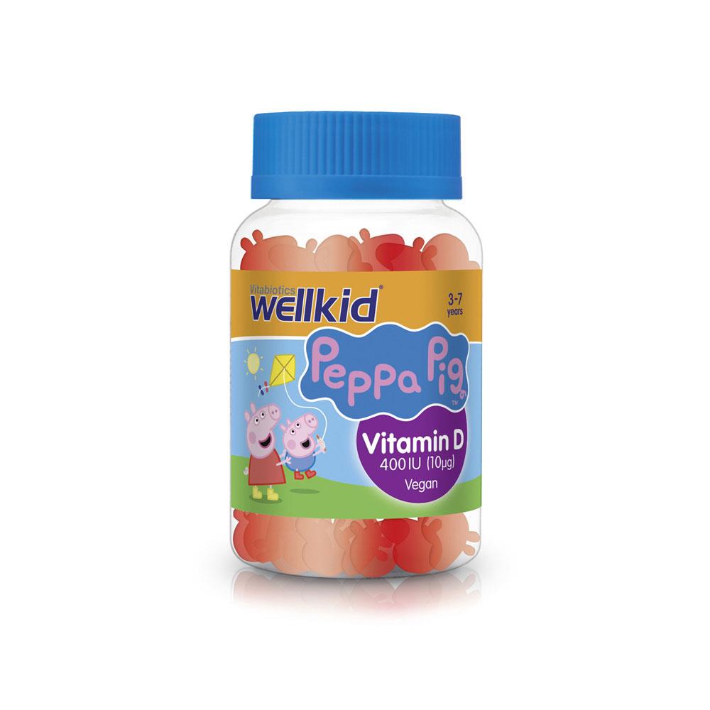 VITABIOTICS WELLKID PEPPA PIG VITAMIN D GUMMIES