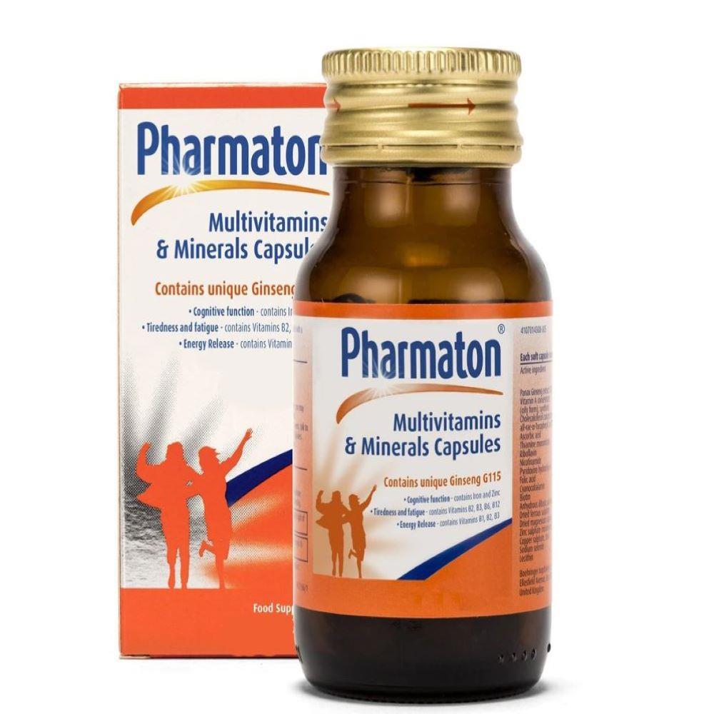 PHARMATON MULTI VITAMINS & MINERAL CAPSULES CONTAINS GINSENG G115