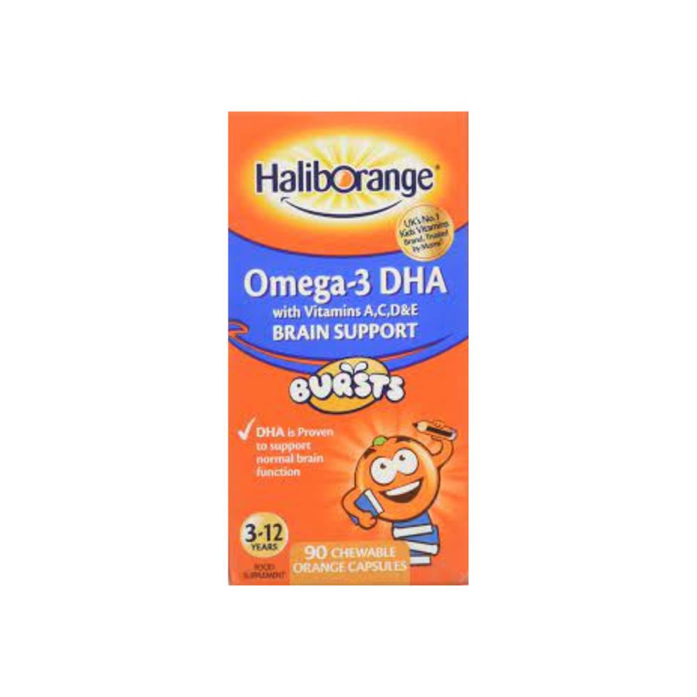 HALIBORANGE OMEGA 3 CHEWY ORANGE 90 CAPSULES