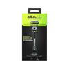 GILLETTE LABS EXFOLIATING RAZOR WITH MAGNETIC STAND 1PCE