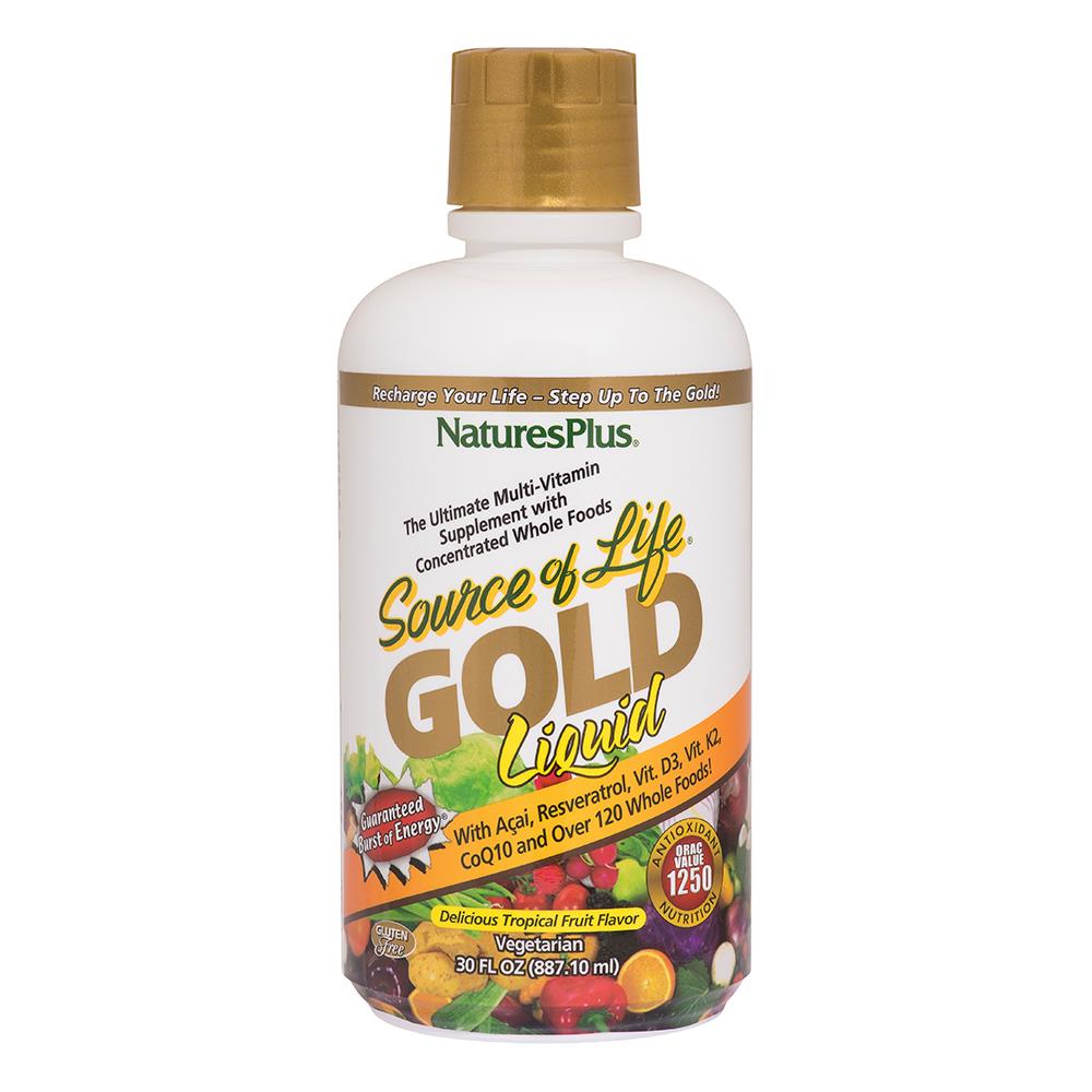 NATURES PLUS NATURES PLUS SOURCE OF LIFE GOLD MULTI VITAMIN LIQUID 250ML