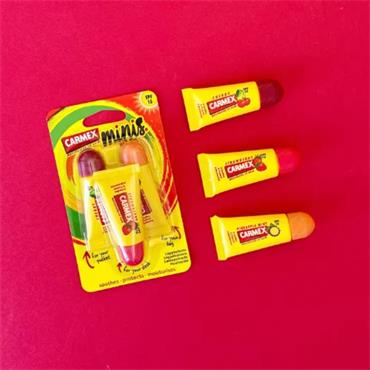 Carmex Mini's 3 Tubes