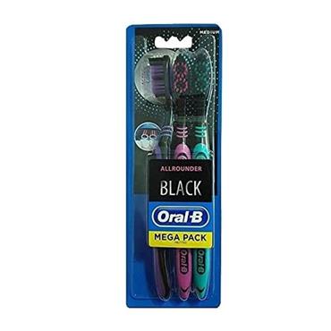 Oral-B Surround Clean Triple Pack Toothbrush Black Bristles