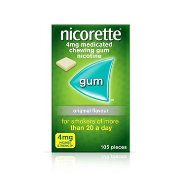 Nicorette Gum Original 4mg 105's