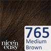 Clairol Nice'N Easy Lasting Colour Non-Permanent 765 Medium Brown - 198G