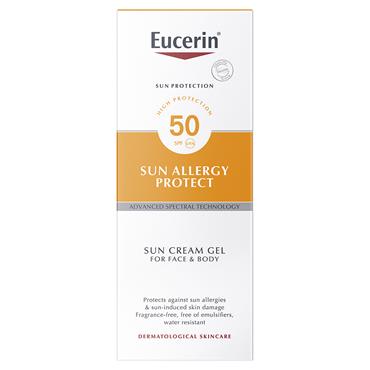 Eucerin Sun Allergy Protect Cream Gel SPF50 150ml