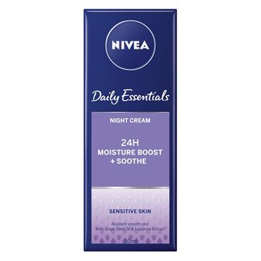 Nivea Daily Essentials Sensitive Night Cream 50ml