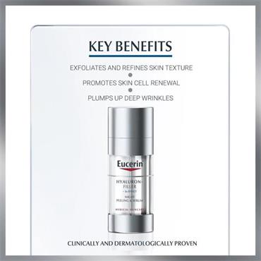Eucerin HYALURON-FILLER Night Peeling & Serum Booster Double Chamber 2x15ml