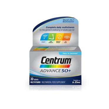Centrum Advance 50+ 30 Tablets