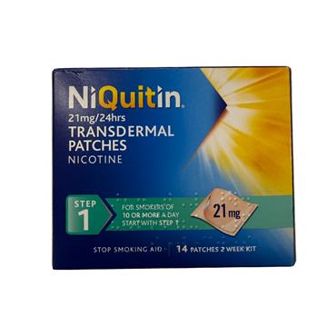 Niquitin Step 1 Patch 21Mg 14 Pack