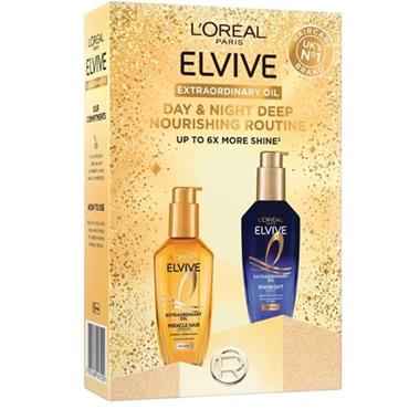 L'oreal Elvive Extraordinary Oil Day&Night Set 2x100ml