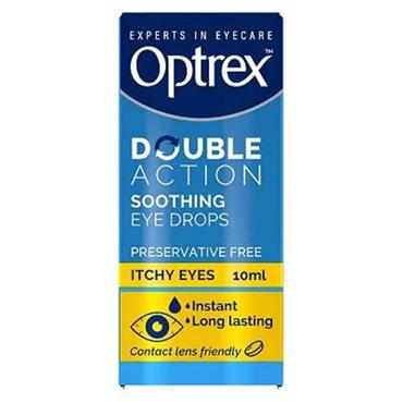 Optrex Double Action Soothing Eye Drops 10ml