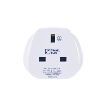 Travel Blue UK to EU Plug Adaptor