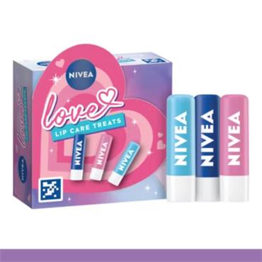 Nivea Women's Love Lip Care Treats Box