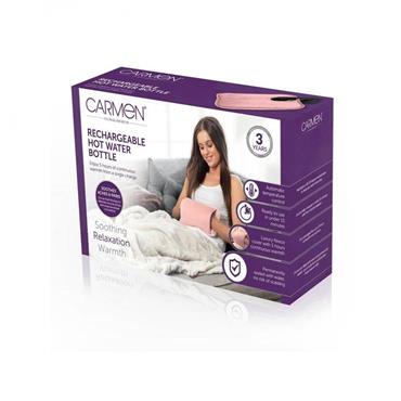 Rechargable Hot Water Bottle Pink