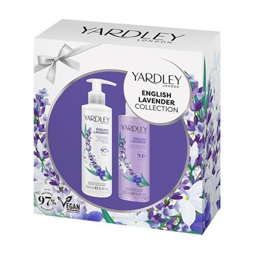 Yardley English Lavender Body Wash & Body Lotion Gift Set