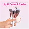 Brushworks Make Up Brush & Sponge Set
