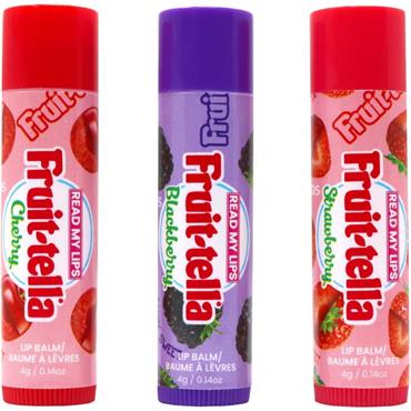 Read My Lips Fruit-Tella Berries & Cherries Trio Lip Balm