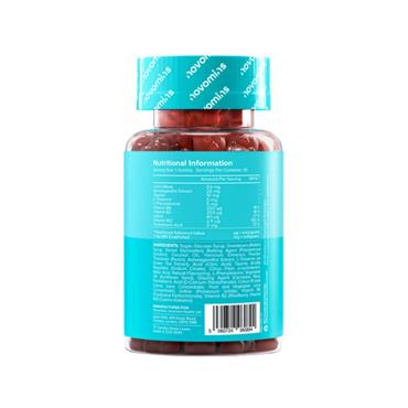 Novomins Kids Focus Blueberry Gummies 30 Pack