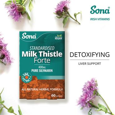 Sona Standardised Milk Thistle Forte 60 Caps