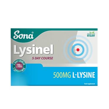 Sona Lysinel 5 Day Course - Lysine for Cold Sores 