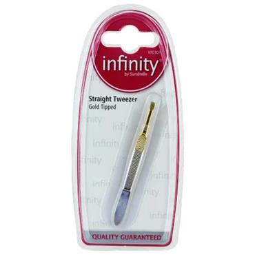 Infinity Gold Tip Tweezer's Straight