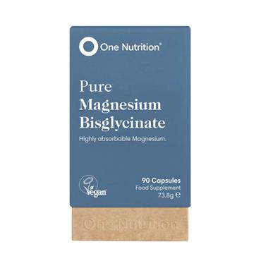 One Nutrition Pure Magnesium Bisglycinate Capsules 90s