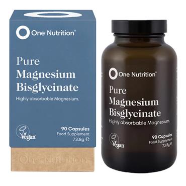 One Nutrition Pure Magnesium Bisglycinate Capsules 90s