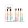 Spotlight Oral Care Bamboo Toothbrush Five Pack