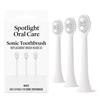 Spotlight Oral Care Sonic Toothbrush Replacement Heads in White