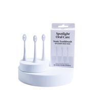 Spotlight Oral Care Sonic Toothbrush Replacement Heads in White