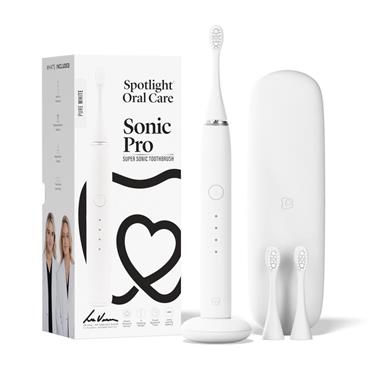 Spotlight Oral Care Sonic Pro Toothbrush in White