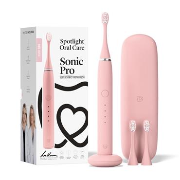 Spotlight Oral Care Sonic Pro Toothbrush - Pink