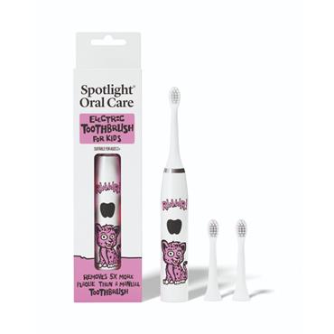 Spotlight Oral Care Electric Toothbrush for Kids - Cheetah