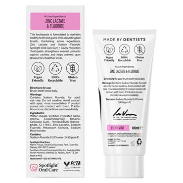 Spotlight Oral Care Gum + Cavity Protection Professional Toothpaste 100ml