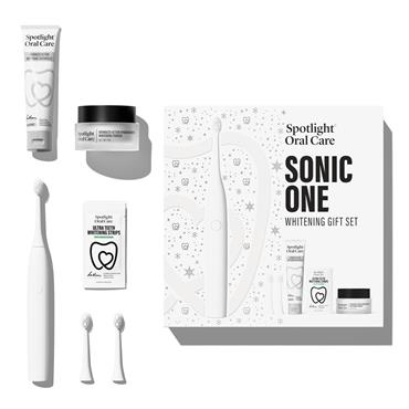 Spotlight Oral Care Sonic One Gift Set - White