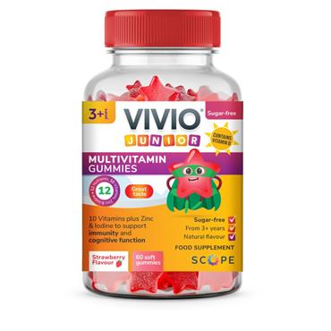 Vivio Junior Multivitamin Gummies 60 PK