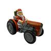 Santa in Tractor Decoration