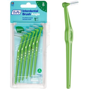 TePe Angle™ Green Interdental Brushes