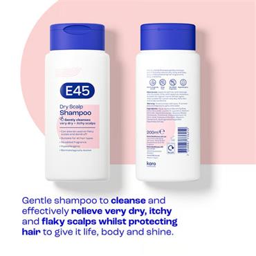 E45 Dry Scalp Shampoo 200ml
