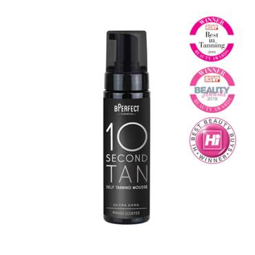 Bperfect 10 Second Tanning Mousse Ultra Dark Mango Scented